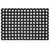 Generico Tappetino Zerbino in Gomma Antiscivolo ideale per esterno con Spessore Alto 22 mm - Forato, Drenante - Tappeto Resistente alle Intemperie, Ideale per Casa, Negozi e Attività Commerciali (100x150 cm)