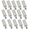 Generic Lampadine LED E14 20W Non Dimmerabile Equivalente 200W Risparmio Energetico Senza Sfarfallio per Lampadari Plafoniere Lampade da Tavolo Uso Interno Casa e Ufficio(Natural White 4000K,15 Pack)