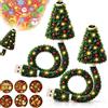 Generico Plug and Play HD Usb Christmas Tree Ceiling Projector Night Light (2pc) | Proiettore USB da soffitto a forma di albero di Natale 6 effetti luminosi lampada flessibile per camera orientabile a 360°