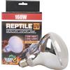 LUCKY HERP Lampada ai Vapori di Mercurio per Rettili, 160W, E27, Soluzione All-in-One: UVA UVB e Calore, Lampadina a Spettro Completo per Tartarughe e Lucertole