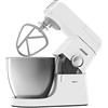 Kenwood KVL4170S Chef Xl, Impastatrice Planetaria con ciotola da 6.7L, fruste per impastare e accessorio Frullatore e Tritacarne