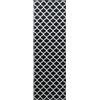 vidaXL Runner Tappeto LESAKA Nero e bianco 50 x 400 cm