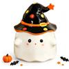 Yegookay Tazza ceramica fantasma Halloween 300 ml, con manico e coperchio elegante | Tazza Adorabile Fantasma 3D per Caffè, Tè, Cioccolata & Latte Regalo di Halloween Ideale, Tazza d'Autunno, Decorazione Party
