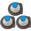 FRTmvg Filtro di ricambio per aspirapolvere Black & Decker per Dustbuster, lavabile e riutilizzabile, compatibile con serie HLVCF10, HLVC315, HLVC320 e REVHV8J, filtraggio efficiente e facile installazione