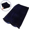 Dark Blue Pleuche Piano Stool Cover Reusable Washable Upright Piano Protector