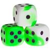 Halmakegel.com Cubo - Berlin - Verde - Plastica - 16 MM