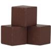 Halmakegel.com Cubo - Parallelepipedo - Angolare - 10Mm - Marrone