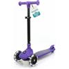 SereneLife Monopattino Bambino Pieghevole Monopattino Bambina a 3 Ruote con Luci