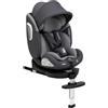 Vasacava Seggiolino Auto 0-36 kg ISOFIX, i-Size R129/03, 40-150 cm, 360° | Seduta girevole con gamba di supporto, uso nei due sensi di marcia, imbracatura a 5 punti, 5 reclinazioni e modalità rialzo