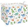 alldomess Cesta Portaoggetti con Manico per Bambini Impermeabile Rettangolare | Grande Cestini Portaoggetti Vestiti e Giocattoli Cesta Portaoggetti per Bambini Cameretta Stanza Lavanderia 40x30x30cm