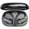 Eko, auricolari senza fili Bluetooth Usain modello 5.3 TWS Sport con indicatore LED, nero