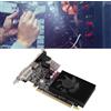 Markenlos Scheda grafica GT210 da 1GB DDR3 a 64 bit, ideale per il gaming, con supporto per l'interfaccia multimediale HD, connettori DVI e VGA, e formato a basso profilo compatibile con slot PCIe