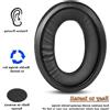 Markenlos Cuffie di ricambio confortevoli per Sennheiser HD599, HD598 e HD558 - Cuscinetti auricolari in velluto con istruzioni di installazione (neri)