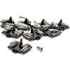Scalextric Deflettore di guida di ricambio Micro Scalextric, confezione da 8 con vite