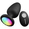 Generico Luminous Joy Vibratore Anale, Wireless Remote, Silicone, Unisex, Rosa, Waterproof, Benessere Sessuale per Adulti (nero)