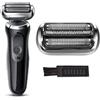 Cidegoo 1 testina di ricambio 73S compatibile con rasoio Braun Series 7 | Lamine galleggianti 3D, pettine preciso, uso bagnato/asciutto, facile click-in, durata di 18 mesi Foil & Cutter Compatibile