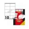 MARKIN Etichette bianche permanenti Markin Copiatabu A4 - 10 et./ff - 105x57 mm - conf. 100 ff - X210C580