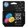 HP Cartuccia HP 302/304 ciano/giallo/magenta B7RT6AE