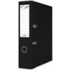 no brand Registratore a leva senza custodia Binder BASIC-S in PP A4 - dorso 8 cm - nero - 21024221-05