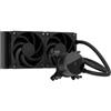 Fractal Design Radius 240, Black - Raffreddamento a liquido AIO | Sistema di raffreddamento a liquido AIO con ventole Dynamic 3 e prestazioni di raffreddamento elevate.