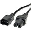 VALUE Cavo di alimentazione IEC320/C14 maschio - presa C15, nero, 0,5 m