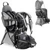 besrey Marsupio per Escursioni besrey Zaino Porta Bambino Trekking Montagna (Modello migliorato Grigio)