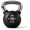 ION fitness Kettlebell rivestito in gomma ION fitness - 10kg