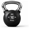 ION fitness Kettlebell rivestito in gomma ION fitness - 12kg