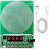 Cagrin Generatore di risonanza Schumann 7,83 Hz con porta USB, oscillatore regolabile da 0,01 Hz a 100000 Hz, modulo di risonanza per rilassamento, meditazione, concentrazione e sonno.