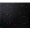 DeLonghi Piano cottura elettrico PVC 61 N DeLonghi 60 cm vetroceramica nero