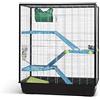 Savic Zeno 3 Knock Down Empire - Gabbia per piccoli animali, 100 x 50 x 116 cm