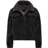 Bomboogie Giacca Donna in ecopelliccia effetto lapin Bomboogie art. JW8683TFSB6 Black