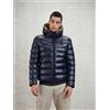 Blauer Giubbotto in Nylon eco Uomo Blauer mod. Adams art. 26WBLUC02054-005958 Blu int. Tabacco