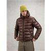 Blauer Piumino Uomo con cappuccio Blauer mod. ACTON art. 26WBLUC03044-006047 30BEI Brown int. Beige 301