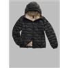 Blauer Piumino ad onde Donna Blauer mod. CAMELIA art. 26WBLDC03033-006047 999EI Nero int. beige 301