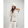 Blauer Piumino Donna BLAUER a righe mod. Arcadia art. 26WBLDC03038-006047 30CGR Brown 30C int. Grigio Roccia