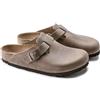 NATURAL LOOK BIRKENSTOCK BOSTON TABACCO BROWN OILED LEATHER 40