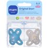 Mam Succhietto Original Start 0-2 Mesi Bambino 2 Pezzi 1 pz Succhietti