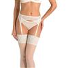 Teyli Reggicalze Classico Donna in Maglia - Giarrettiera - Reggicalze Curvy - Cintura Elastica per Reggi Calze - Guepiere - Garnisello