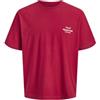 JACK & JONES T-Shirt Stampa sul Retro | Loose Fit, Stampa sul retro, Maniche corte, Casual, Temperatura massima di 40°C ciclo molto delicato