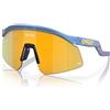 Oakley Hydra Prizm - Occhiali da sole CoLolershift/Prizm 24K, taglia unica, colore: Blu opaco, Colore blu opaco/Prizm 24k, taglia unica