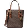 Michael Kors Viaggiare Extra-Small Signature Logo Convertible Crossbody Bag Brown