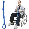 Mabor Cinghia per sollevamento gambe per aiuto alla mobilità, supporto dopo chirurgia del ginocchio e dell'anca, dispositivo di assistenza in nylon resistente, blu