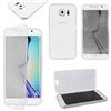 ebestStar - Cover Compatibile con Samsung S6 Edge + Galaxy SM-G928F Edge Plus Custodia Silicone Portafoglio Gel TPU, Protezione Anti Shock AntiGraffio Antiscivolo, Trasparente