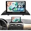 SIXTOP 4+128G Autoradio Android 15 per BMW X3 E83 2004-2010, Radio Touchscreen Incell da 9 con Wireless CarPlay e Android Auto Bluetooth 5.0 GPS WiFi FM/RDS 32EQ+ Telecamera di Retromarcia AHD