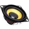 XUMIUZIY Altoparlante Full Range 2 Pollici 4 Ohm 5W Impermeabile, per | Diametro 52 Mm, Magnete Al Neodimio, Sostituto Fai-da-te per Radio multimediale.