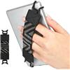 Bogoro Cinturino di Sicurezza per 6-8 EReaders Tablet, Supporto Leggero per Tablet ad Alta Elasticità,Cinturino da Polso Sicuro e Leggero per E-reader da 6 -8 pollici.(Grigio Scuro).