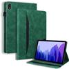 Generico DayQiQiPu Cover per OnePlus Pad4 OPD2514 (13,2 Pollici) Custodia Retrò in Pelle PU Flip Stand Case Portafoglio Guscio dalla Texture Morbida e Auto Wake/Sleep, Verde