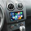 Loddery 2+32G Android 14 2 Din Autoradio Stereo per Nissan Qashqai J10 2007-2013 | Carplay Android Auto, 2 Din 7 pollici Touch Screen Radio Bluetooth Multimediale con navigazione GPS WiFi FM SWC Backup Camera