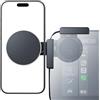 SKTU Porta Cellulare per FIAT 500e 2021, Supporto Magnetico Auto MagSafe 360° Rotante per iPhone 12-17 Serie, per Navigazione 11 con Custodia MagSafe, Accessorio FIAT 500e